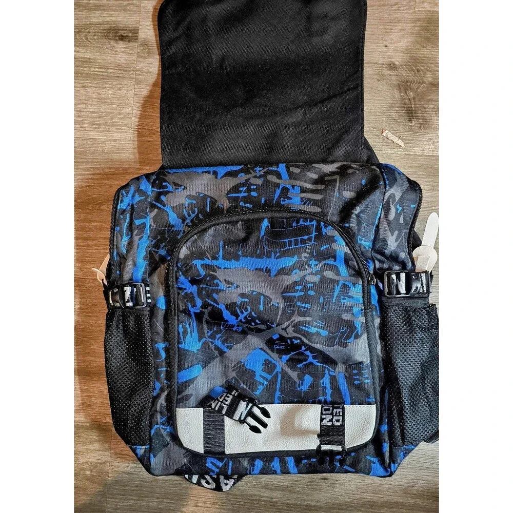 Men's Luminous Spine & Pressure Relief Backpack W/ USB Charging Interface + Hub